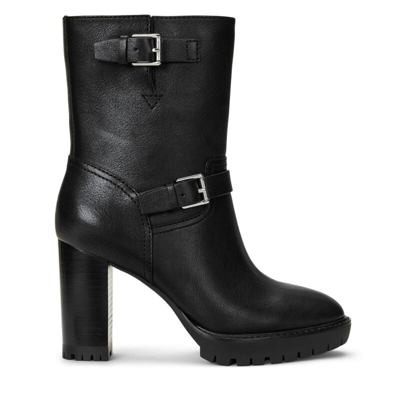 Боти LAUREN RALPH LAUREN 802937819001 Черен цвят на ниска цена