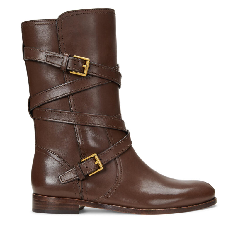Боти LAUREN RALPH LAUREN 802945680003 Кафяв цвят на ниска цена
