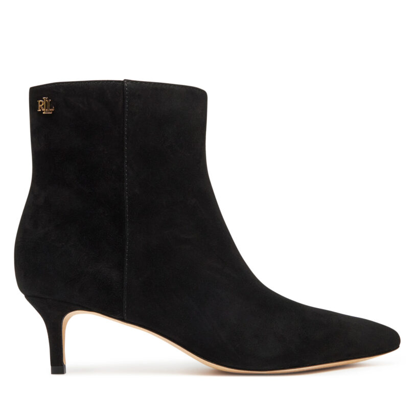 Боти LAUREN RALPH LAUREN 802967779001 Черен цвят на ниска цена
