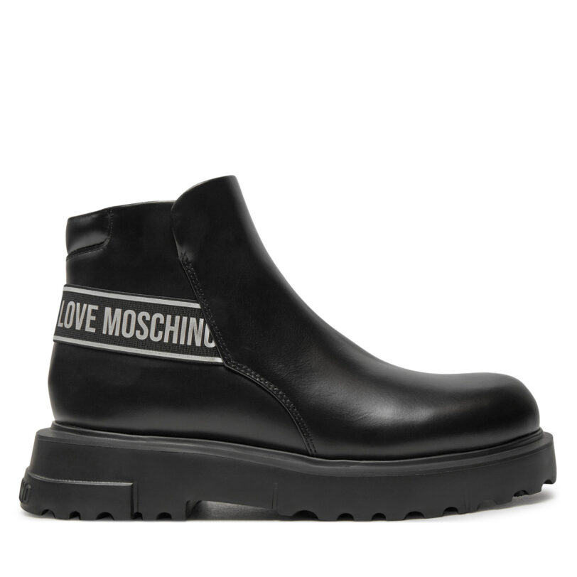Боти LOVE MOSCHINO JA21024G1LIA0000 Черен цвят на ниска цена