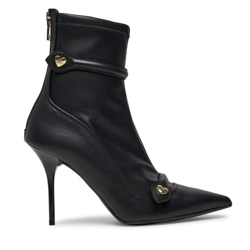 Боти LOVE MOSCHINO JA21099G0LIEZ000 Черен цвят на ниска цена