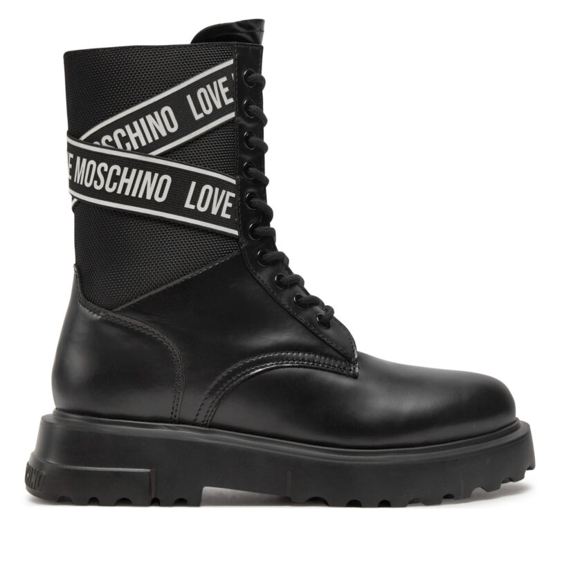 Боти LOVE MOSCHINO JA24094G1LIA700A Черен цвят на ниска цена