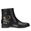 Боти Lauren Ralph Lauren 802946807001 Черен цвят на ниска цена