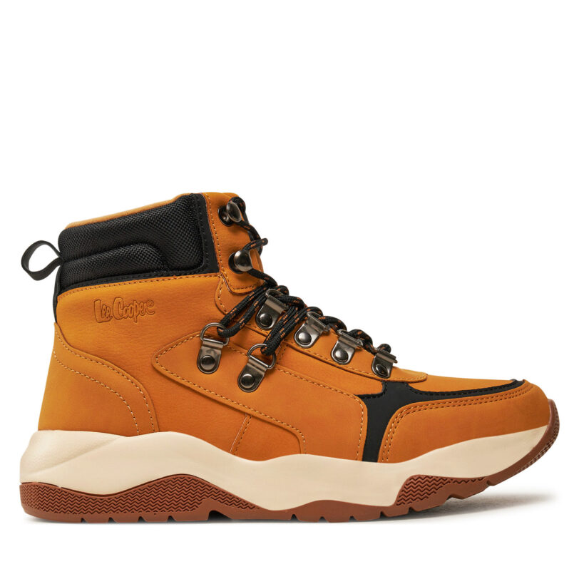 Боти Lee Cooper LCJ-24-03-3049LA Кафяв цвят на ниска цена