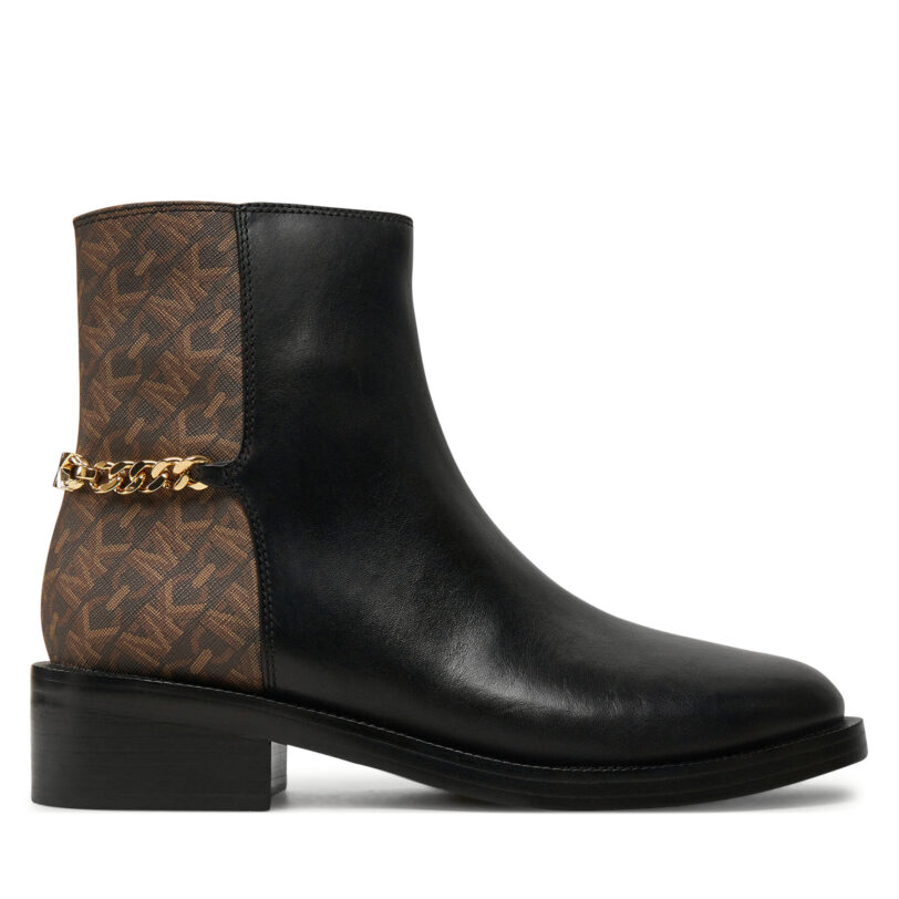 Боти MICHAEL Michael Kors 40F4CLME8L Черен цвят на ниска цена