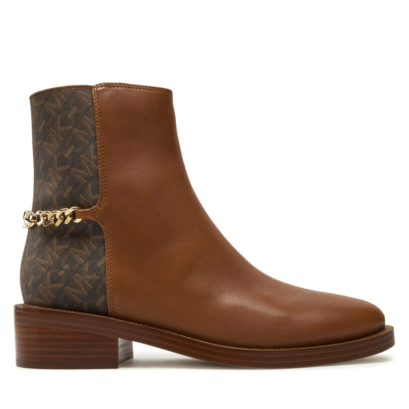 Боти MICHAEL Michael Kors Carlisle 40F4CLME8L Кафяв цвят на ниска цена