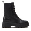 Боти MICHAEL Michael Kors Combat Boot 40T4BKFE6L Черен цвят на ниска цена
