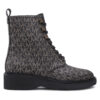 Боти MICHAEL Michael Kors Haskell Bootie 40F2HSFE5B Черен цвят на ниска цена