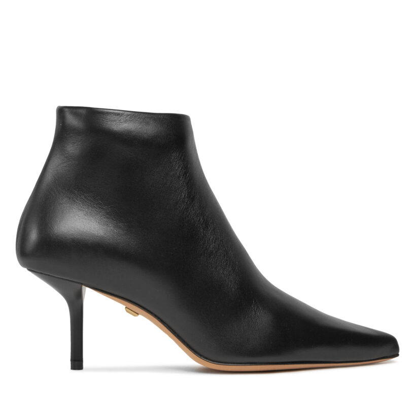 Боти Max Mara Mmbootie 2414791051600 Черен цвят на ниска цена