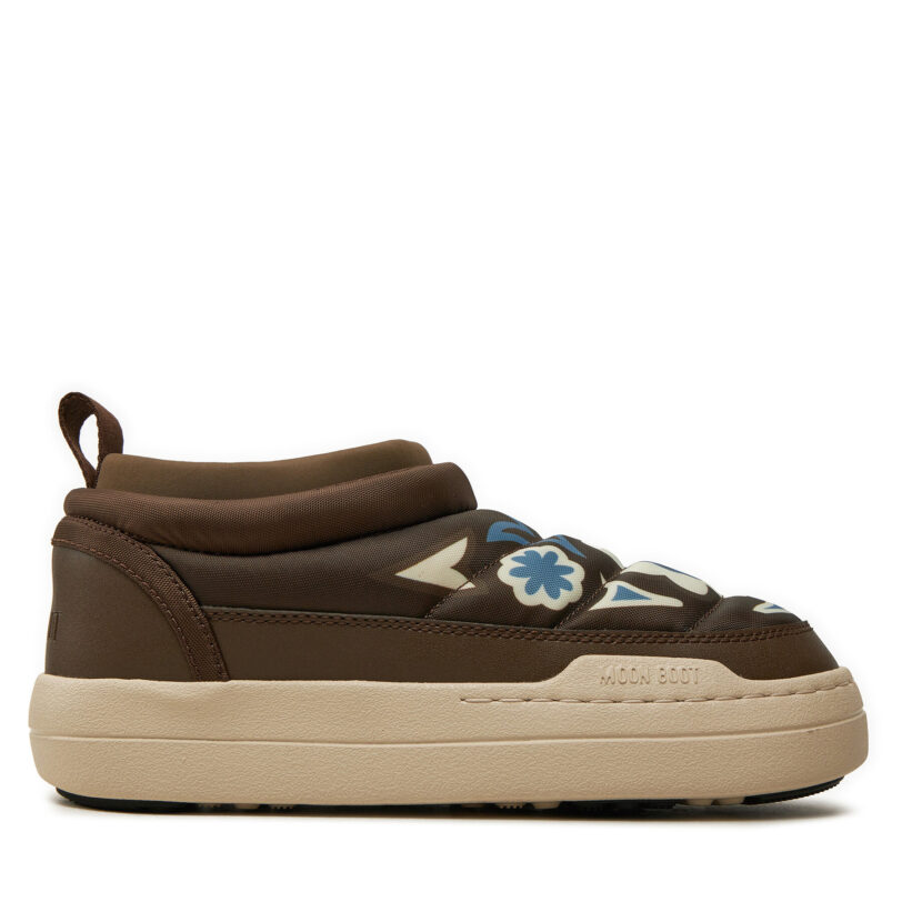 Боти Moon Boot Park Soft Flower 80D2470030 Кафяв цвят на ниска цена