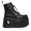 Боти NEW ROCK M-MILI083CCT-C18 Черен цвят на ниска цена