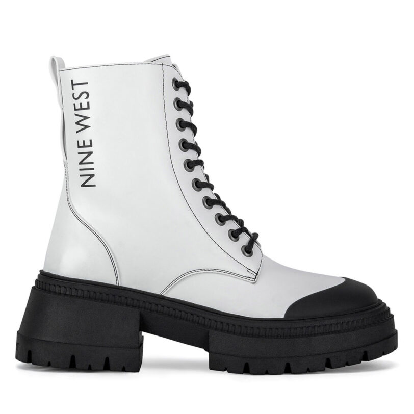 Боти Nine West WFA3033-5 Бял цвят на ниска цена
