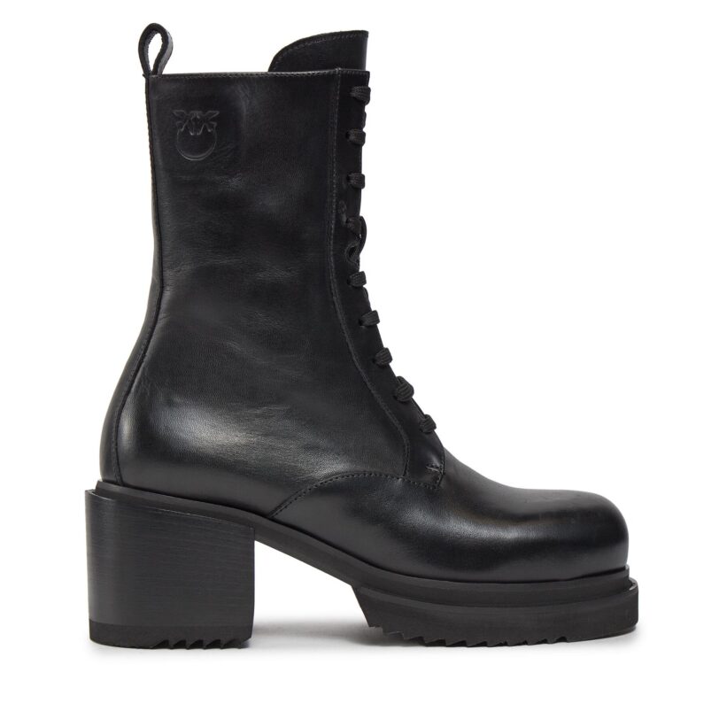 Боти PINKO Honneger Anfibio AI 23-24 BLKS1 102330 A0NY Черен цвят на ниска цена
