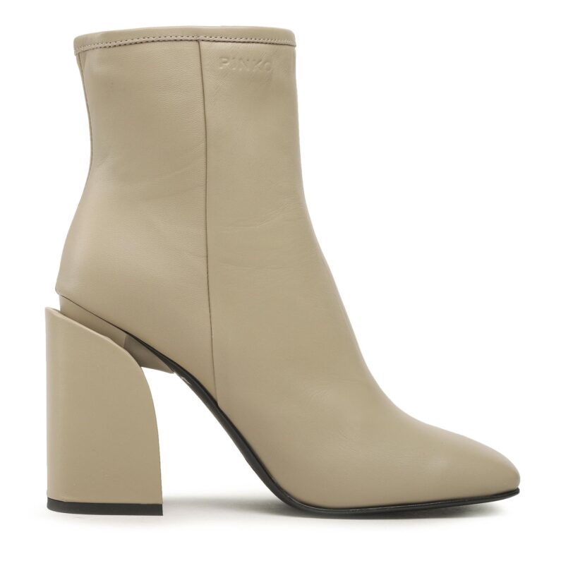Боти PINKO Tea Tronchetto PE 23 BLKS1 100664 A0N9 Бежов цвят на ниска цена