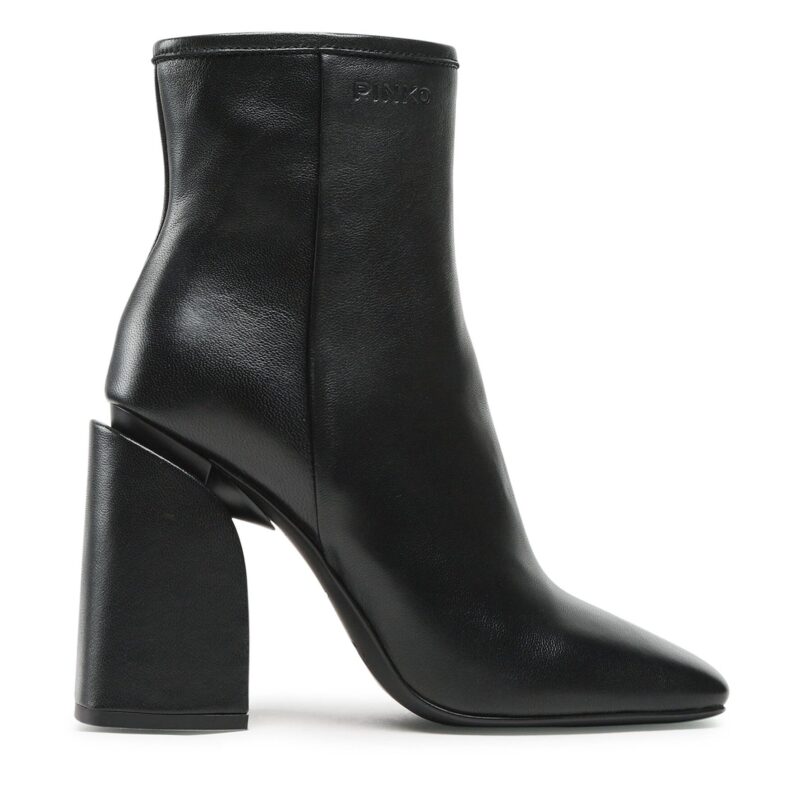 Боти PINKO Tea Tronchetto PE 23 BLKS1 100664 A0N9 Черен цвят на ниска цена