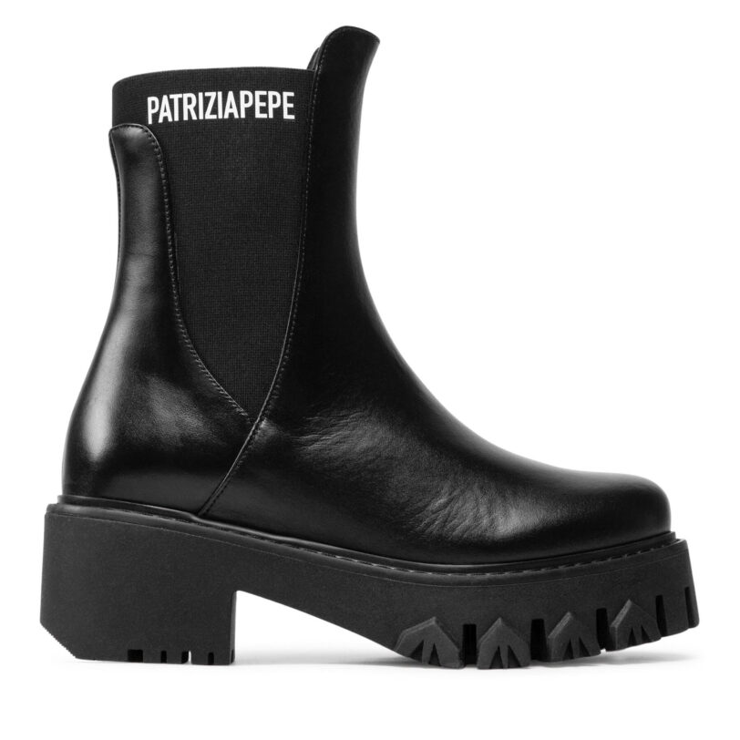 Боти Patrizia Pepe CY9814/L011-K103 Черен цвят на ниска цена