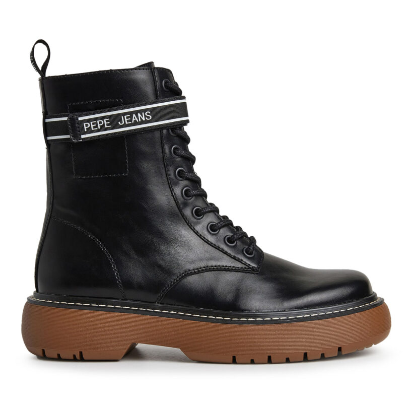 Боти Pepe Jeans PLS50503 Черен цвят на ниска цена