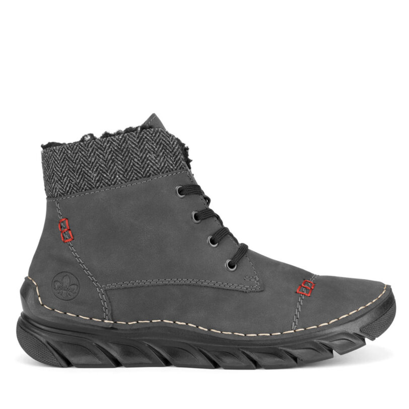 Боти Rieker 55031-45 Сив цвят на ниска цена