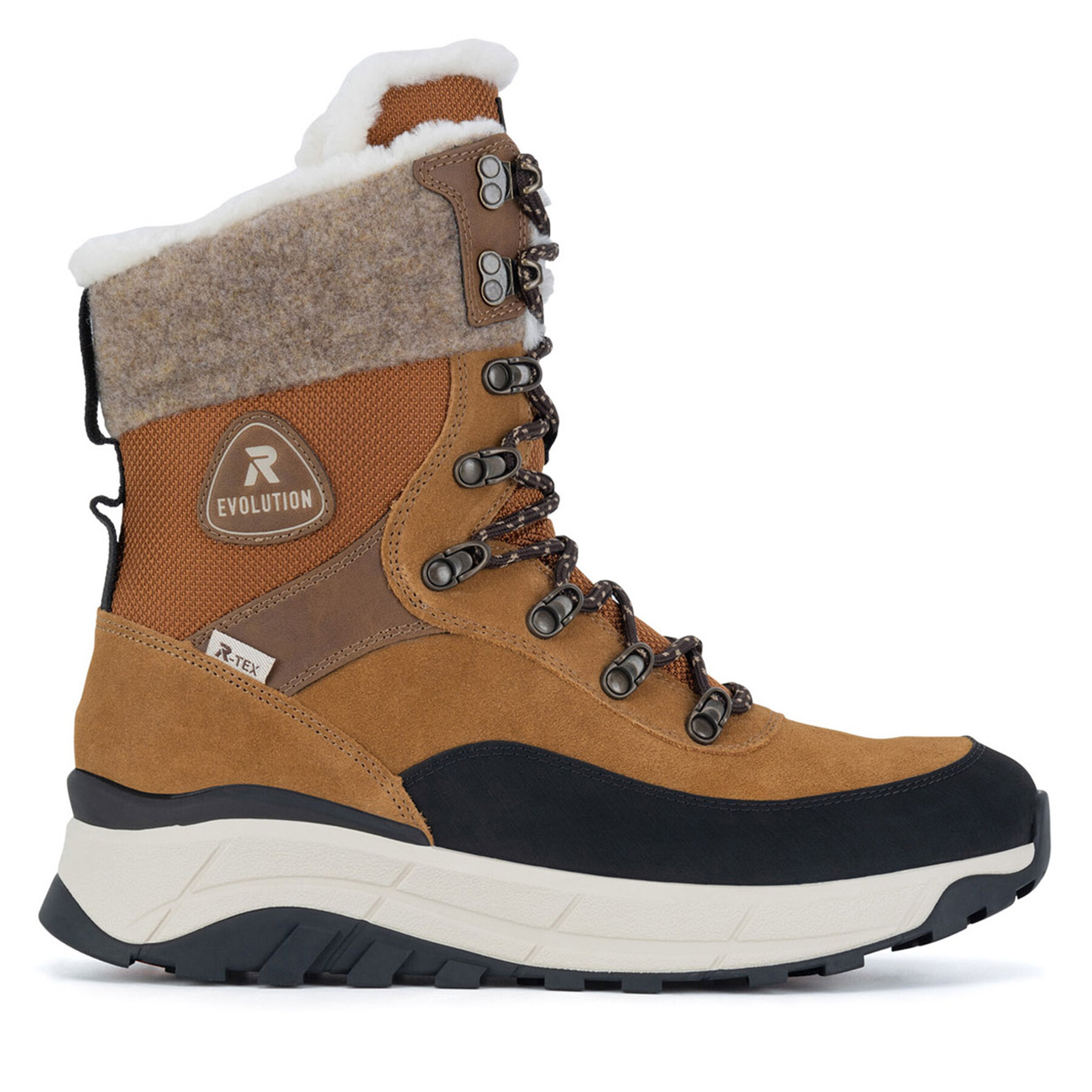 Боти Rieker Revolution Lifestyle W0066-22 Кафяв цвят на ниска цена