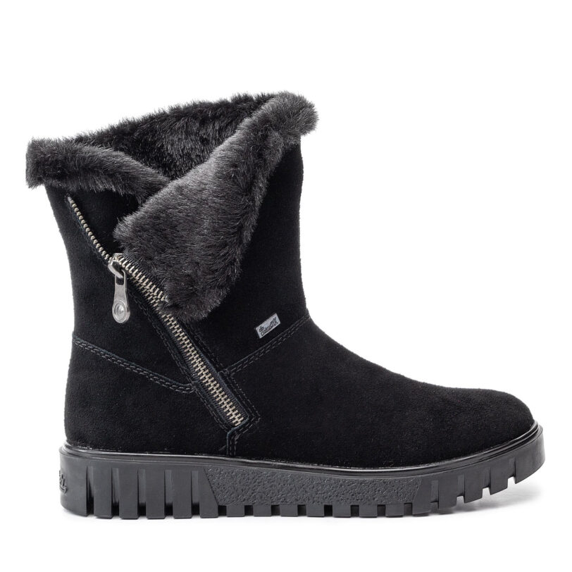 Боти Rieker Y3470-00 Черен цвят на ниска цена