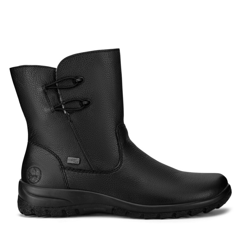 Боти Rieker Z7172-00 Черен цвят на ниска цена