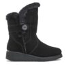 Боти Skechers Cozy Peak 49811/BLK Черен цвят на ниска цена