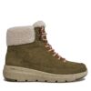 Боти Skechers Glacial Ultra Woodsy 144175/OLV Каки цвят на ниска цена