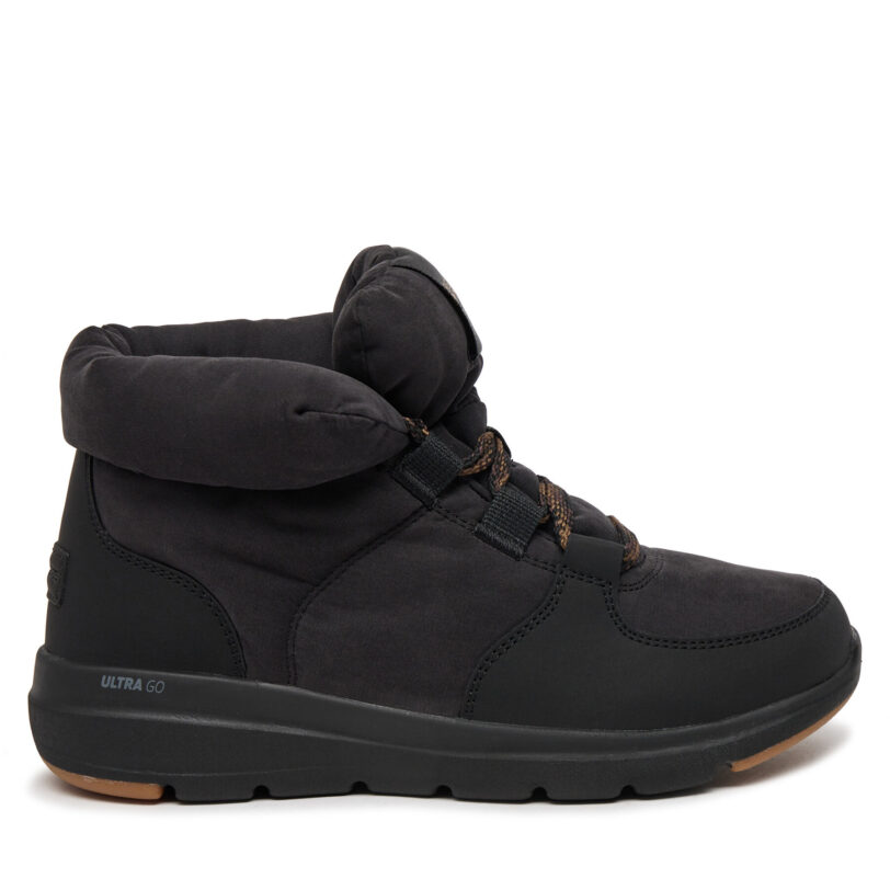 Боти Skechers On-The-Go Glacial Ultra - Trend Up 144194/BLK Черен цвят на ниска цена