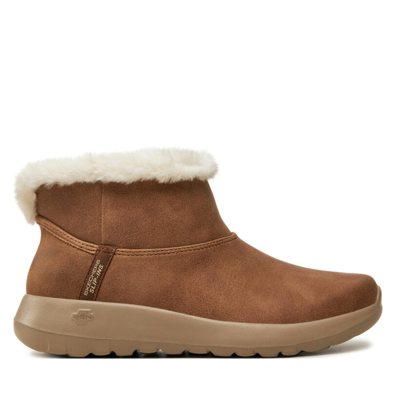 Боти Skechers On-the-GO Joy 144800/CSNT Кафяв цвят на ниска цена