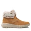Боти Skechers Plush Dreams 144042/CSNT Кафяв цвят на ниска цена