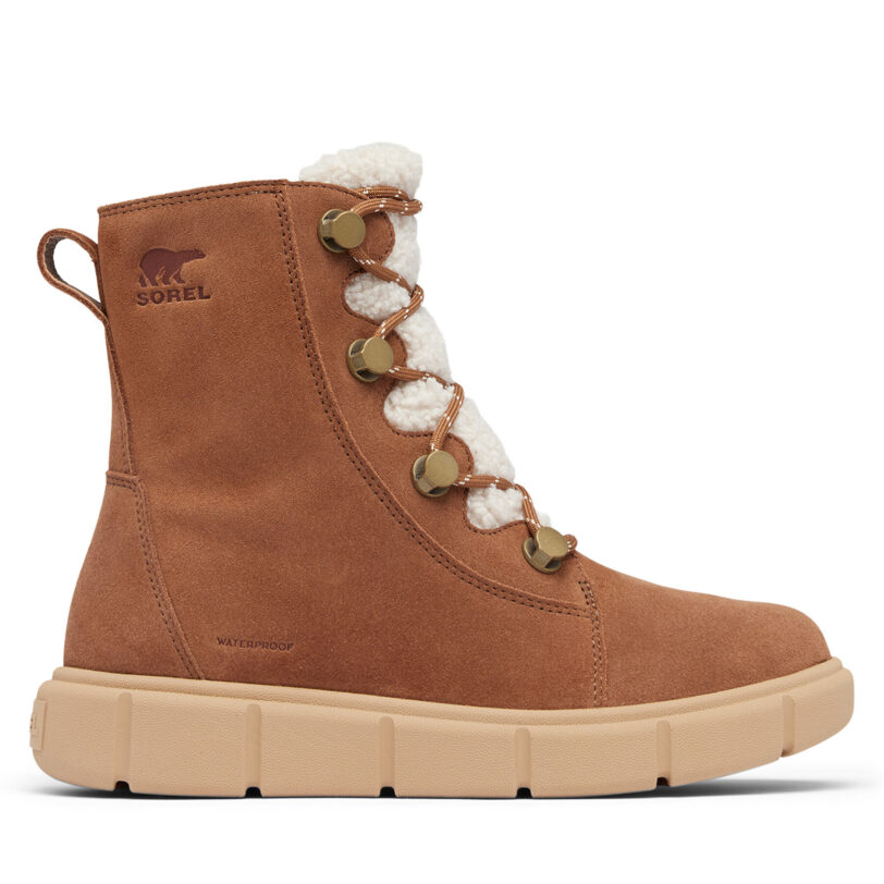 Боти Sorel Explorer III Joan 2077981242 Кафяв цвят на ниска цена