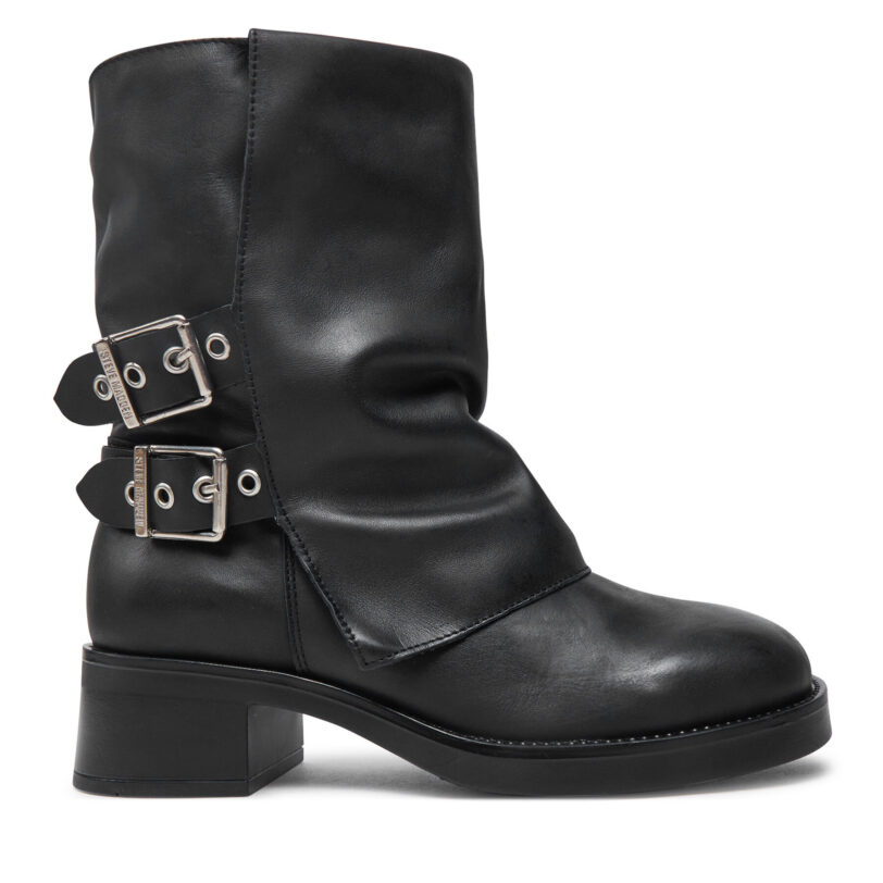 Боти Steve Madden Bonfire SM11003415 Черен цвят на ниска цена