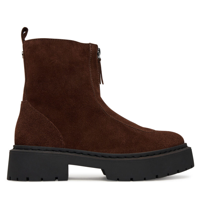 Боти Steve Madden SM11003404 Кафяв цвят на ниска цена
