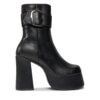 Боти Steve Madden Siren Bootie SM11002628 SM11002628-017 Черен цвят на ниска цена