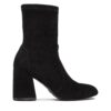 Боти Stuart Weitzman Flareblock 85 Str Bt SF414 Черен цвят на ниска цена
