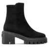 Боти Stuart Weitzman Soho Bootie SC723 Черен цвят на ниска цена