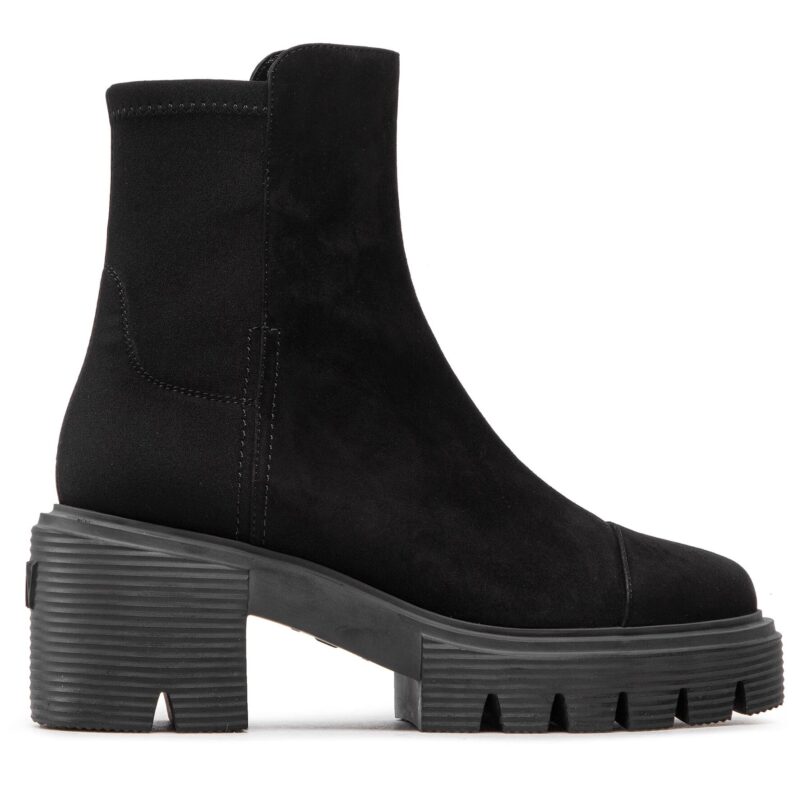 Боти Stuart Weitzman Soho Bootie SC723 Черен цвят на ниска цена