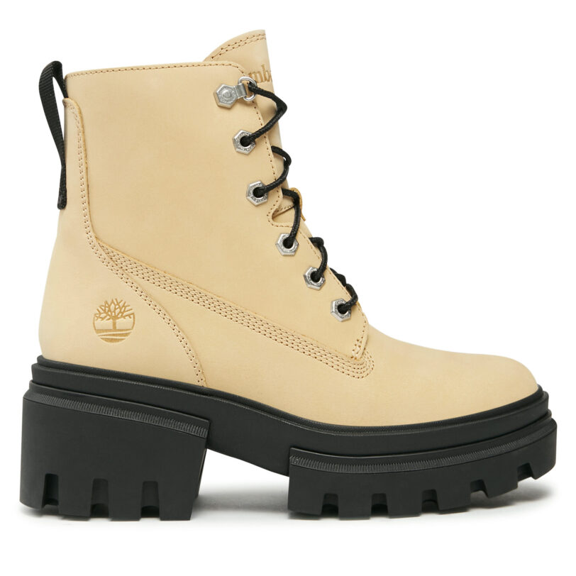 Боти Timberland Everleigh 6In Laceup TB0A61PZEF61 Жълт цвят на ниска цена