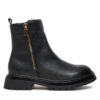 Боти Tommy Hilfiger Chelsea Boot T3A5-33566-1351 S Черен цвят на ниска цена