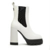 Боти Tommy Jeans Tjw High Heel Chelsea EN0EN02306 Бял цвят на ниска цена