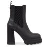 Боти Tommy Jeans Tjw High Heel Chelsea EN0EN02306 Черен цвят на ниска цена