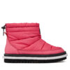 Боти Tommy Jeans Tjw Padded Flat Boot EN0EN02292 Розов цвят на ниска цена