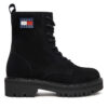 Боти Tommy Jeans Urban EN0EN02630 Черен цвят на ниска цена