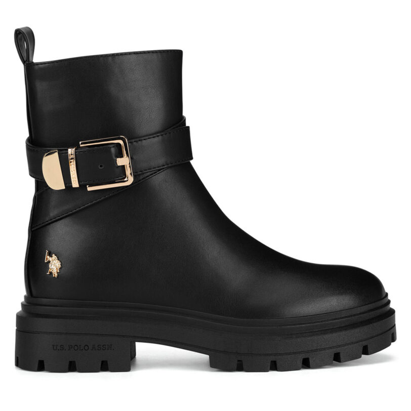 Боти U.S. Polo Assn. ALICJA004W/DY1 Черен цвят на ниска цена