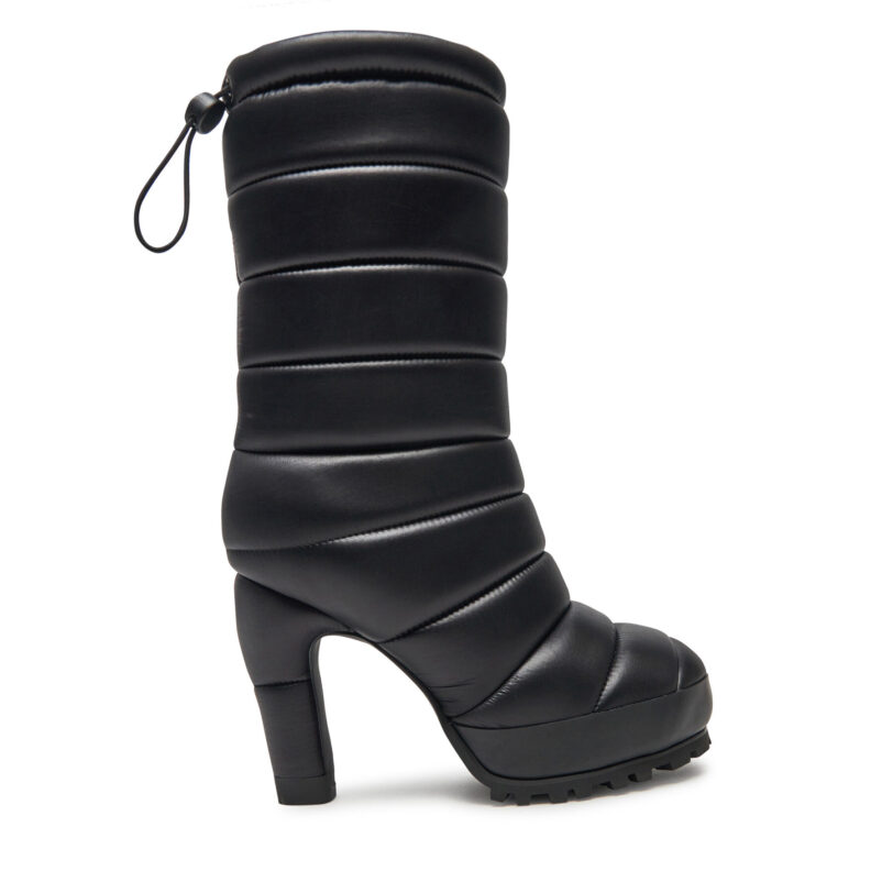Боти United Nude Bubble Boot Hi 1088601190 Черен цвят на ниска цена