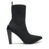 Боти United Nude Gem Sock Hi 1087601117 Черен цвят на ниска цена
