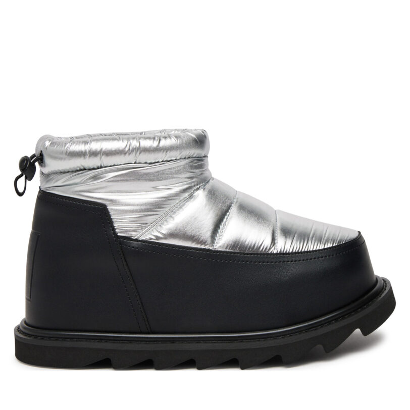 Боти United Nude Zembla Bubble Bootie 10884141190 Сребрист цвят на ниска цена