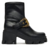 Боти Versace Jeans Couture 79VA3S80 Черен цвят на ниска цена