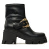 Боти Versace Jeans Couture Sophie 77VA3S80 Черен цвят на ниска цена