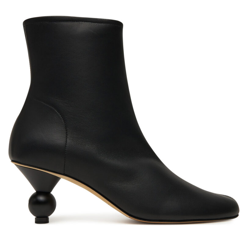Боти Weekend Max Mara Acro 2525796014600 Черен цвят на ниска цена